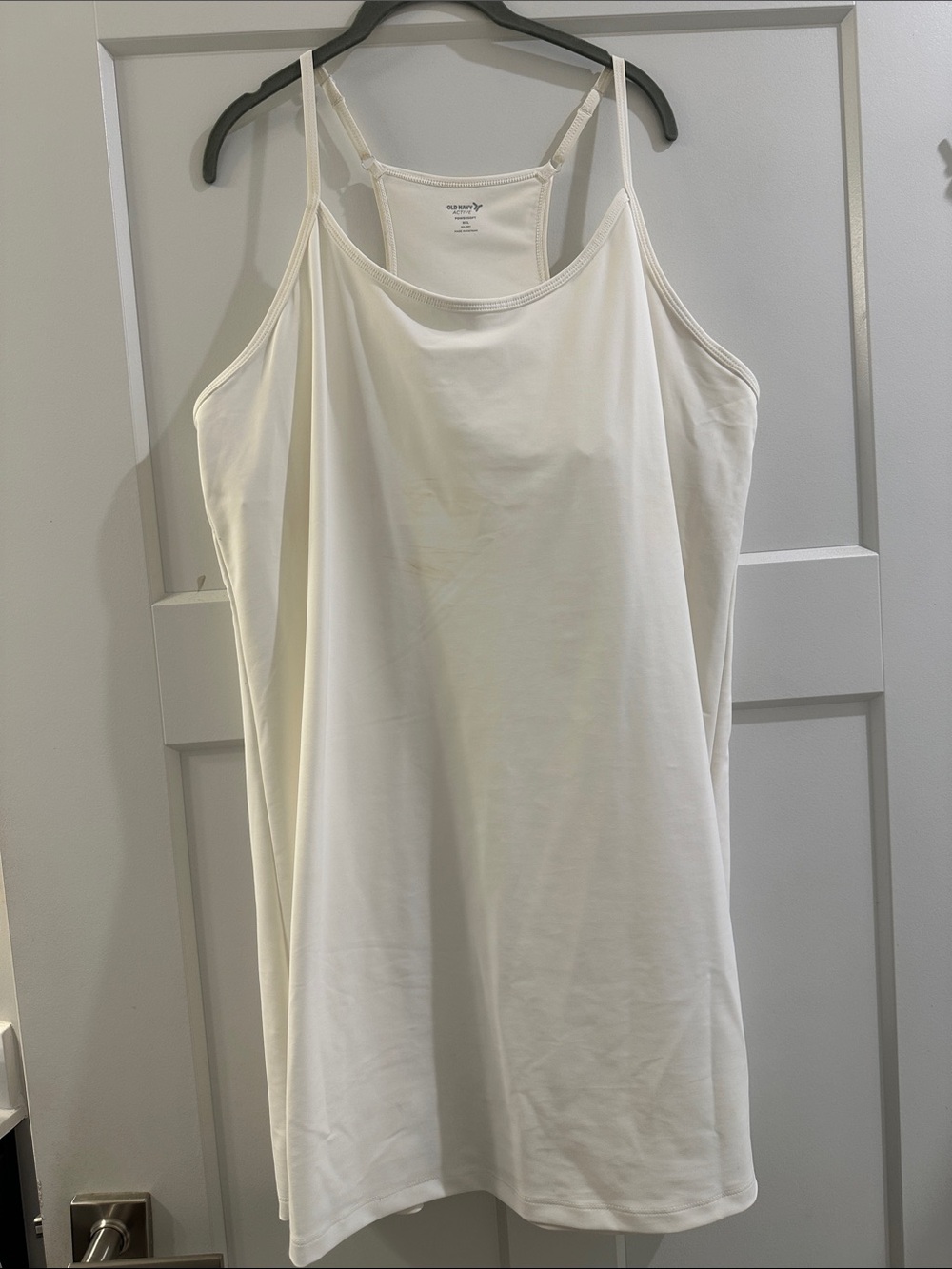 Old Navy White Women’s Racerback Powersoft Athletic Dress